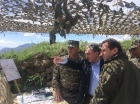 Armenia’s Defense and Foreign Ministers visit the borderline 