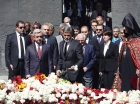 Clooney and Aznavour paid tribute to Armenian Genocide victims 