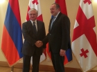 Налбандян и Маргвелашвили обсудили карабахское урегулирование 