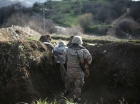 Armenian soldier is wounded by Azerbaijani gunfire 