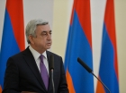 Armenian President states necessity of "accelerated development” 